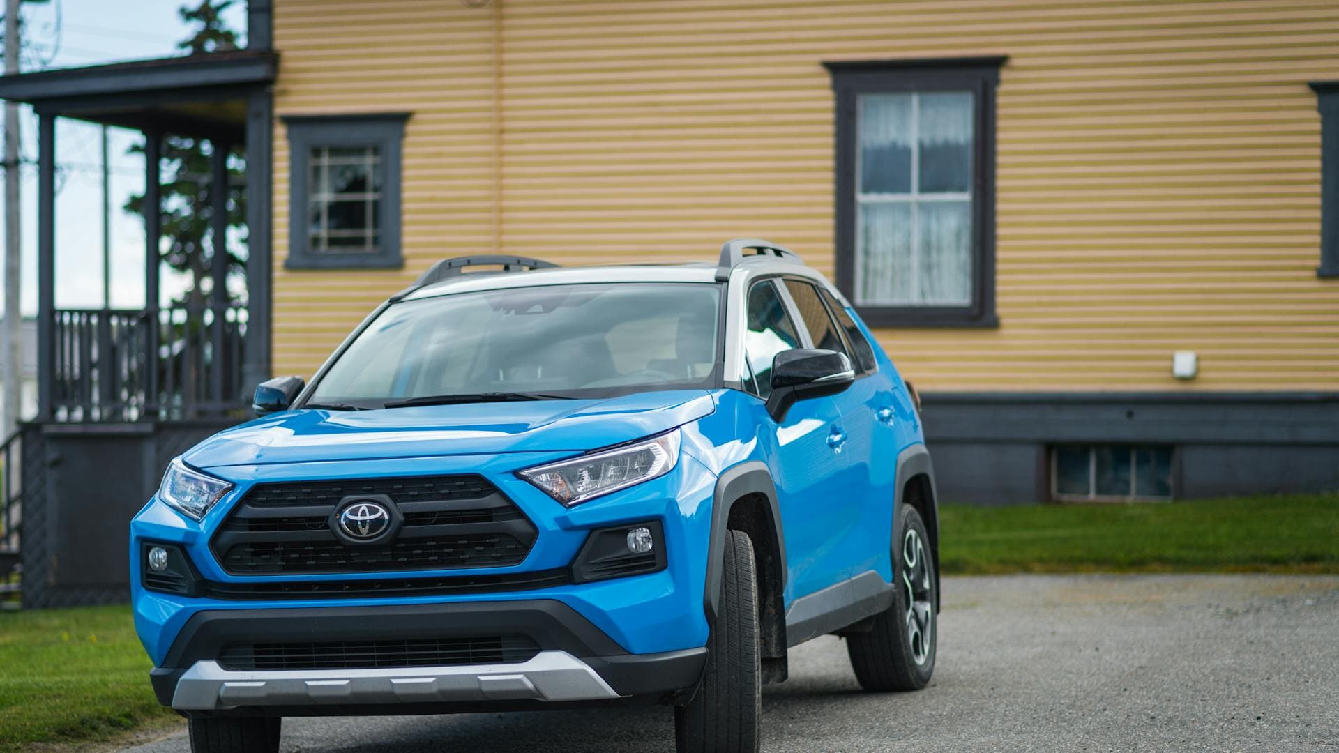 Late-model Toyota RAV4 SUV presented in clean setting